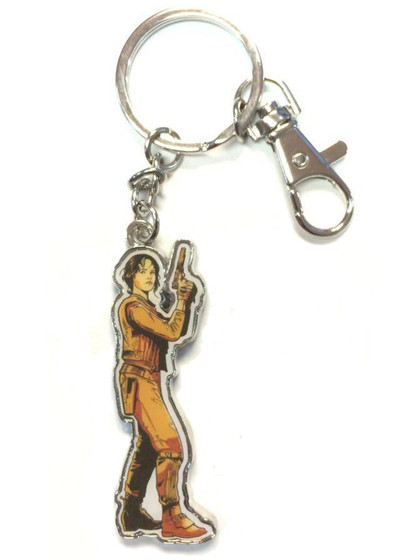 Star Wars Rogue One - Jyn Erso Metal Keychain