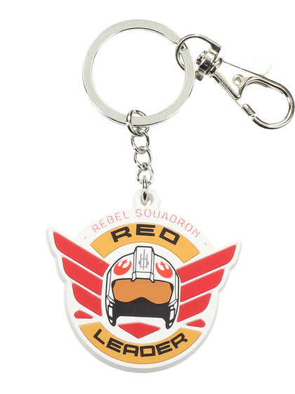 Star Wars Rogue One - Red Leader Rubber Keychain