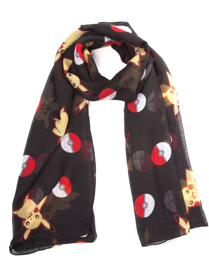 Pokemon - Scarf Pokeball & Pikachu