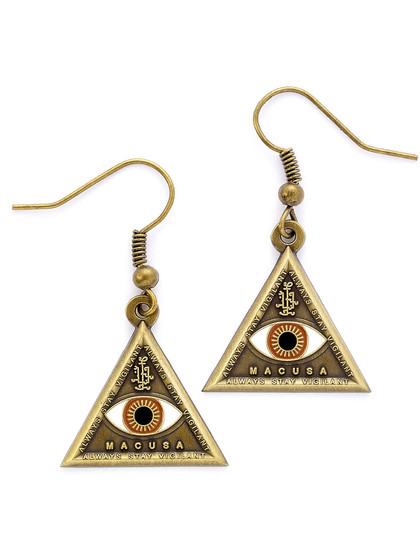 Fantastic Beasts - Triangle Eye Earrings