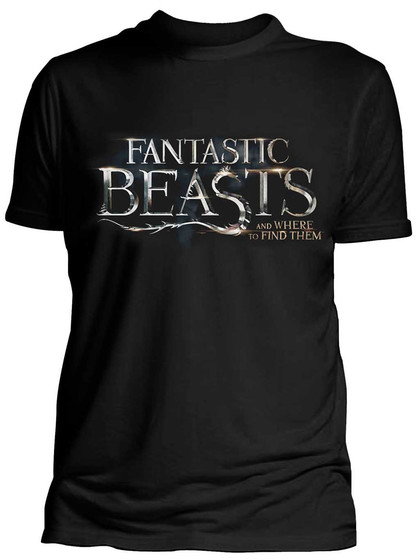 Fantastic Beasts - Logo Black T-Shirt
