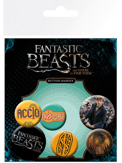 Fantastic Beasts - Pin Badges 6-Pack