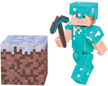Minecraft - Alex In Diamond Armor