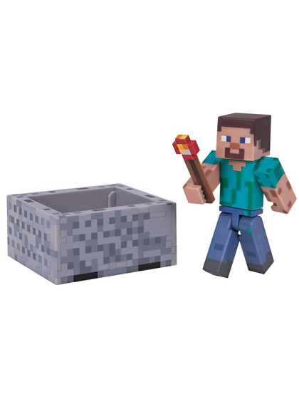 Minecraft - Steve with Minecart