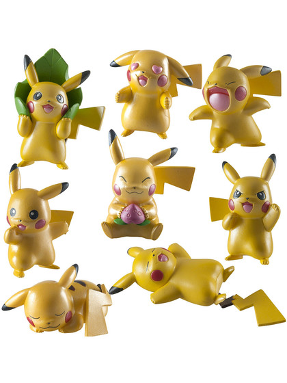 Pokemon - Pikachu Metallic Mini Figures 4-Pack