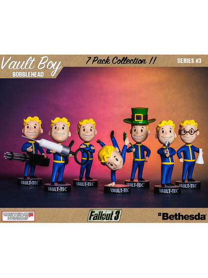 Fallout 3 - Series 3 Bobbleheads 7-Pack