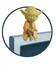 Star Wars - Yoda Computer Sitter Bobblehead