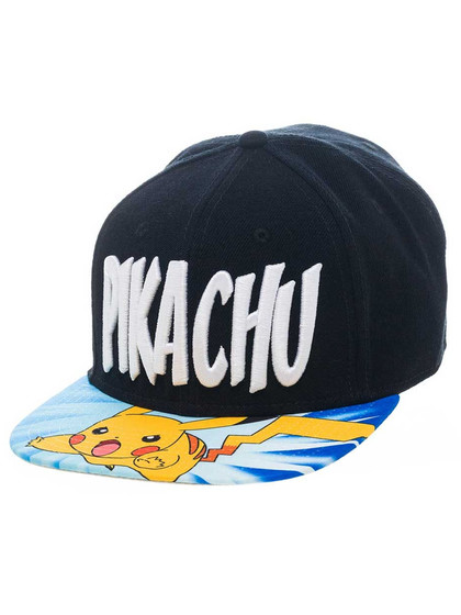 Pokemon - Lightning Pikachu Snap Back Baseball Cap