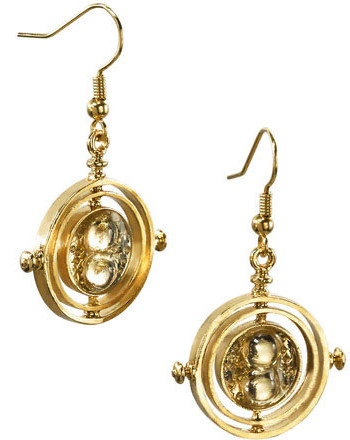 Harry Potter - Time Turner Earrings (gold plated)