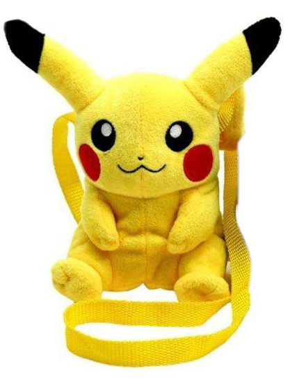 Pokemon - Pikachu Plush Shoulder Bag - 16 cm