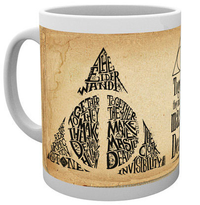 Harry Potter - Deathly Hallows Words Mug