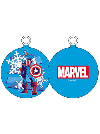 Marvel - Captain America Snow Ornament