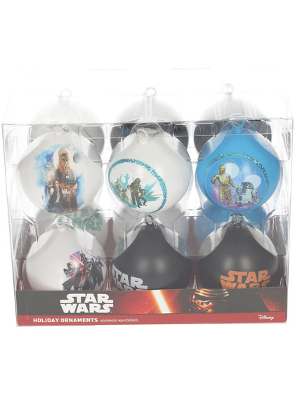 Star Wars - Movie Scenes Ornaments 12-pack