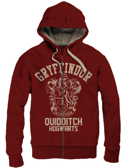 Harry Potter - Gryffindor Quidditch Hooded Sweater