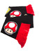 Nintendo - Mushroom, Star & Questionmark Scarf