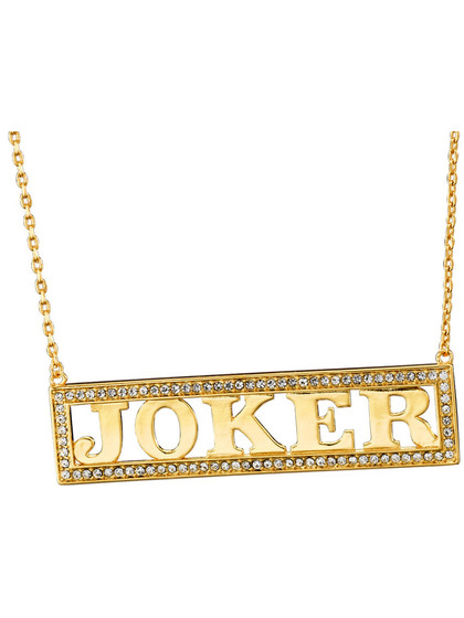 Suicide Squad - Harley Quinn's Joker Necklace (gold-plated)