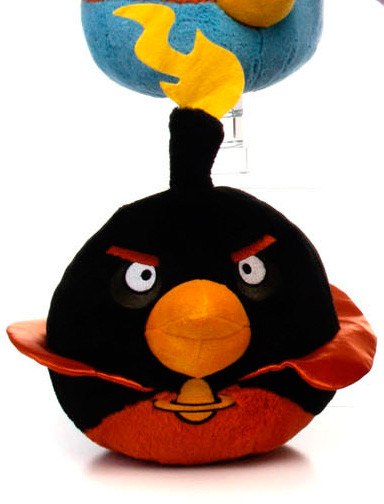 Angry Birds - Black Plush - 20 cm