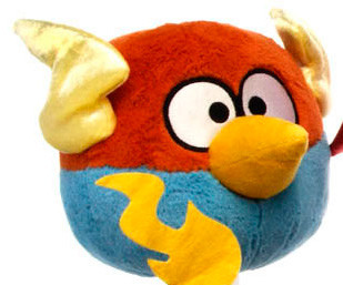 Angry Birds - Orange Plush - 20 cm