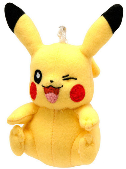 Pokemon - Pikachu Plush Keychain - 9 cm 