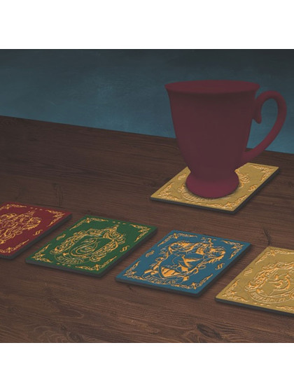 Harry Potter - Houses Crests Coaster 4-Pack 