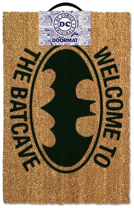 Läs mer om Batman - Welcome To The Batcave Doormat