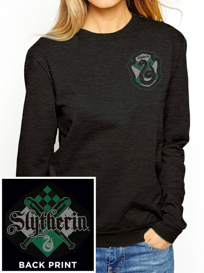 Harry Potter - Slytherin Ladies Crewneck Sweatshirt