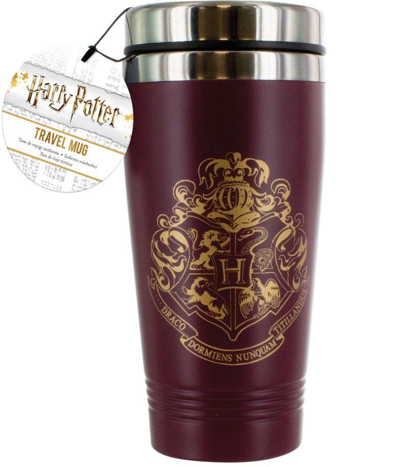 Läs mer om Harry Potter - Hogwarts Crest Travel Mug