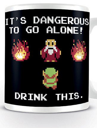 Läs mer om Legend of Zelda - Drink This! Mug