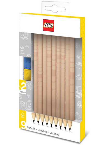 LEGO - Bricks Pencils 9-Pack