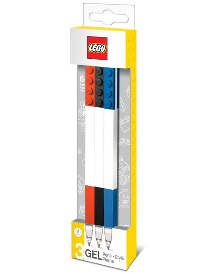 LEGO - Bricks Gel Pens 3-Pack