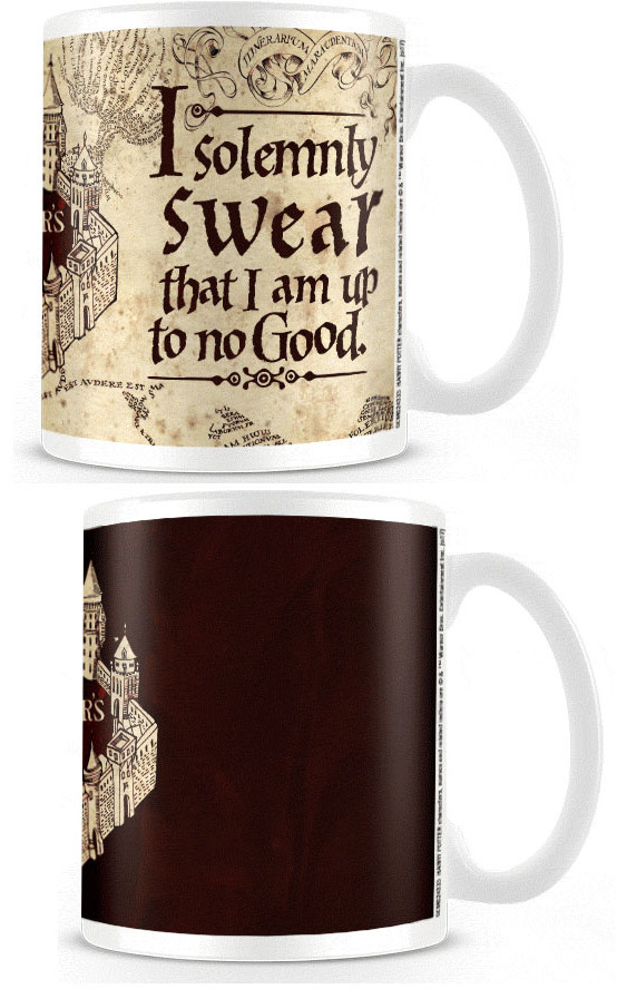 Läs mer om Harry Potter - Marauders Map Heat Change Mug