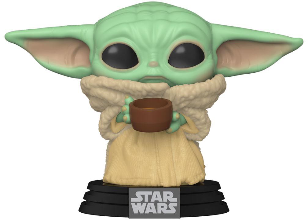 Läs mer om Funko POP! Star Wars - The Child with Cup