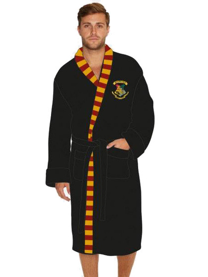 Harry Potter - Hogwarts Fleece Bathrobe