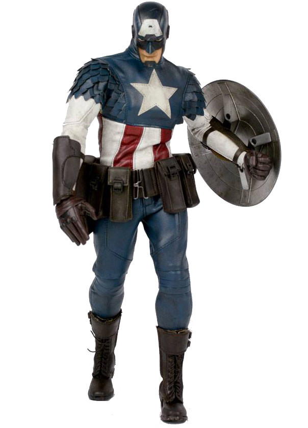 Läs mer om Marvel - Captain America by Ashley Wood - 1/6