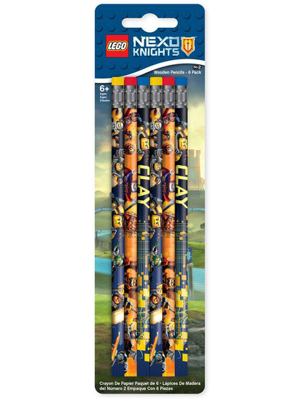 LEGO Nexo Knights - Pencil 6-Pack