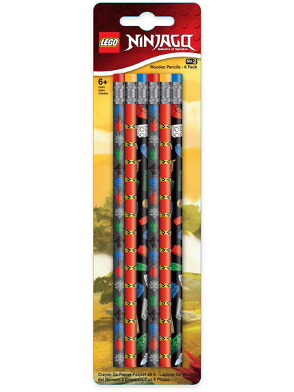 LEGO Ninjago - Pencil 6-Pack
