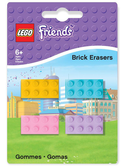 LEGO Friends - Mini-Erasers 4-Pack
