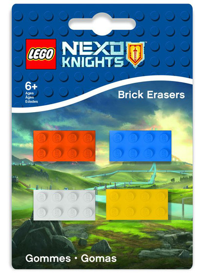 LEGO Nexo Knights - Mini-Erasers 4-Pack