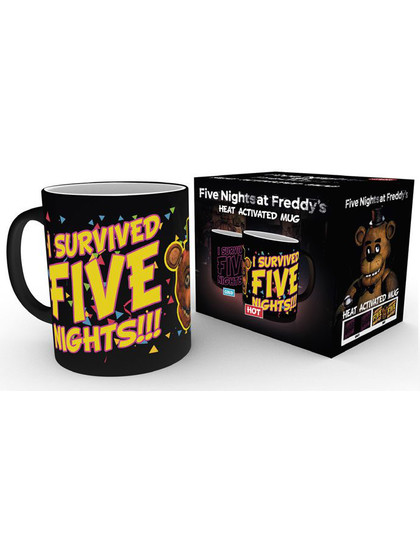 Five Nights at Freddy's - I Survived Heat Change Mug 