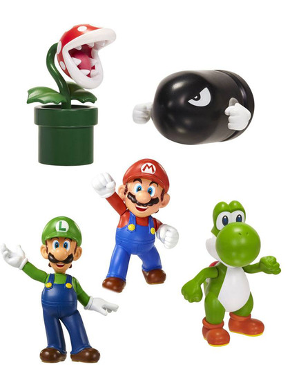 Super Mario - World of Nintendo Vinyl Figures 5-Pack