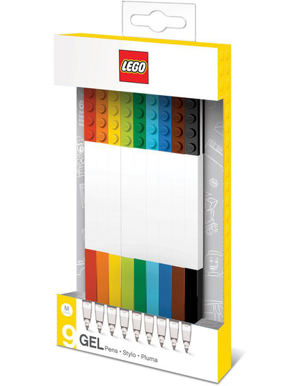 LEGO - Bricks Gel Pens 9-Pack