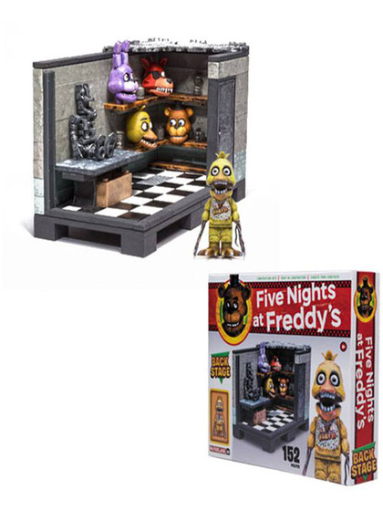 Five Nights at Freddy's - Back Stage Construction Set