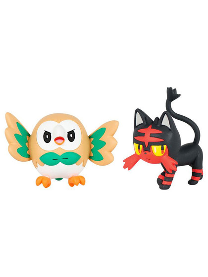 Pokemon -  Rowlet vs Litten