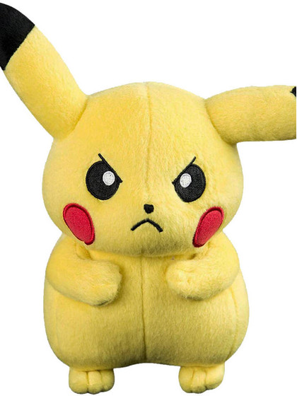 Pokemon - Pikachu (angry) Plush - 20 cm