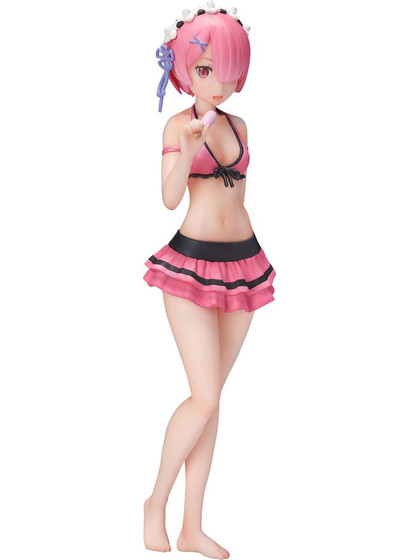 Re:ZERO - Ram Swimsuit Ver. Statue - 1/12