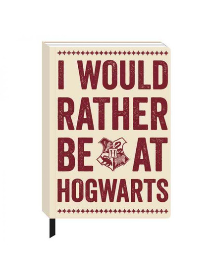 Harry Potter - Hogwarts Slogan A5 Notebook
