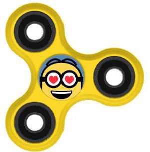 Läs mer om Despicable Me - Lover Minion Fidget Spinner