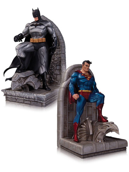 DC Comics - Superman & Batman Bookends