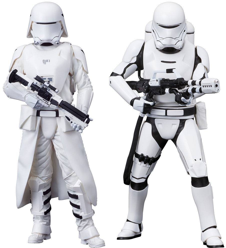 Läs mer om Star Wars - First Order Snowtrooper & Flametrooper 2-Pack - Artfx+