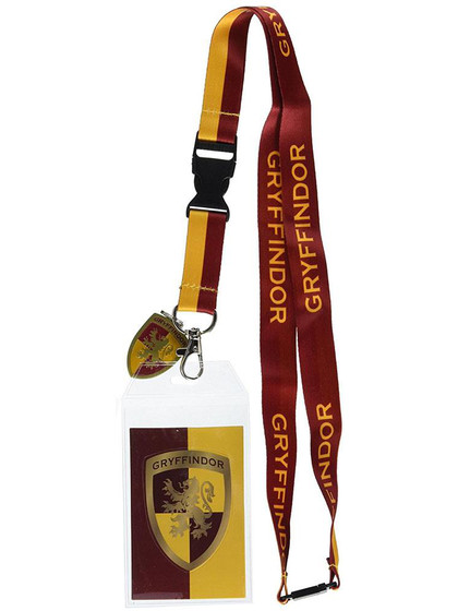 Harry Potter - Gryffindor Lanyard With Charm